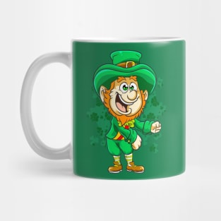 Flossing Leprechaun St Patricks Day Mug